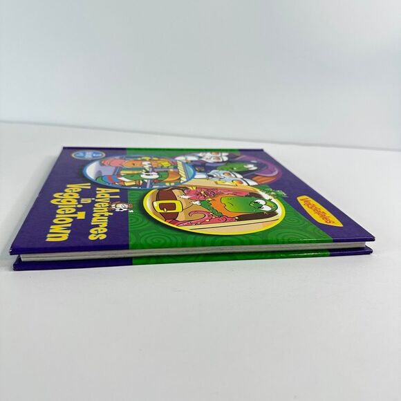 2/$8 VeggieTales-Adventures in VeggieTown-3 Books in 1 (Hardcover) - Picture 9 of 10
